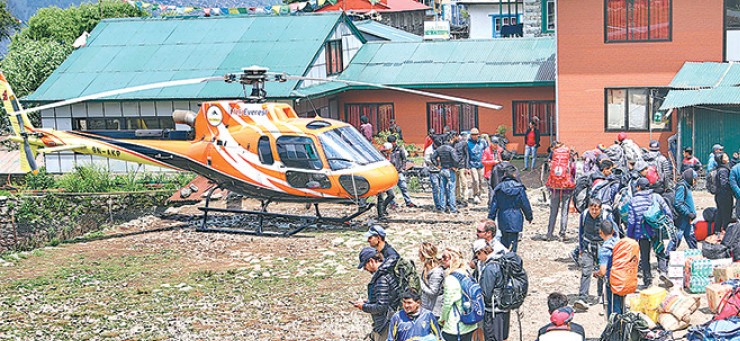 चार्टर पनि फेक, पर्यटक पनि फेक चार्टर फ्लाइटलाई रेस्क्यु बनाएर बीमा ठगी ।